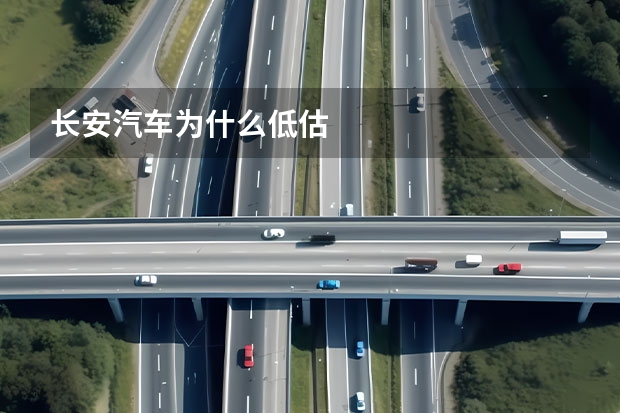长安汽车为什么低估