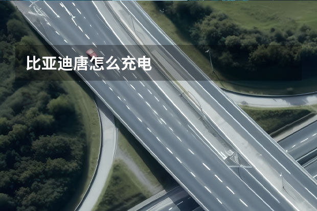 比亚迪唐怎么充电
