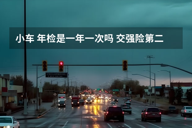 小车 年检是一年一次吗 交强险第二年必须交吗 车船税一年一交吗