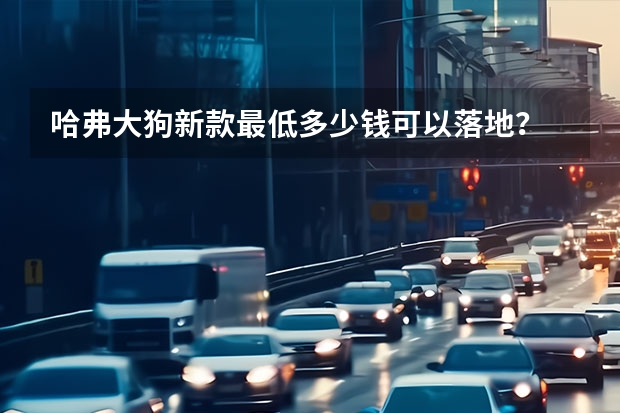 哈弗大狗新款最低多少钱可以落地？