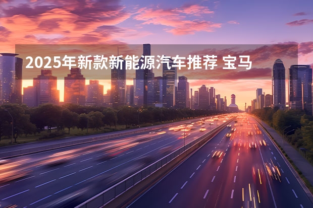 2025年新款新能源汽车推荐 宝马新能源汽车宝马ix3与宝马mini