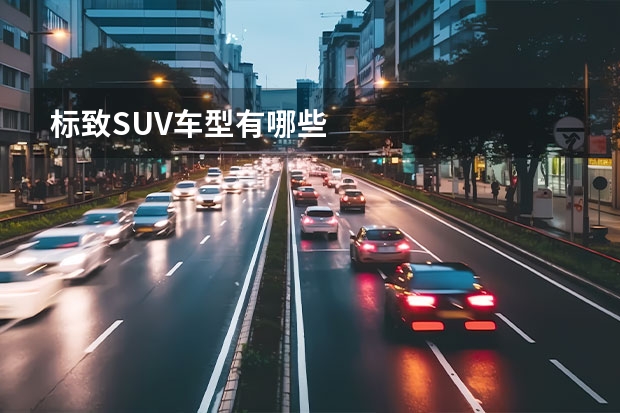 标致SUV车型有哪些