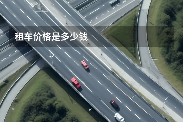 租车价格是多少钱