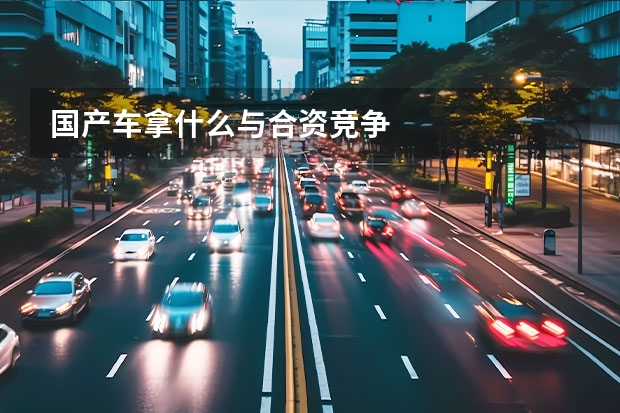 国产车拿什么与合资竞争